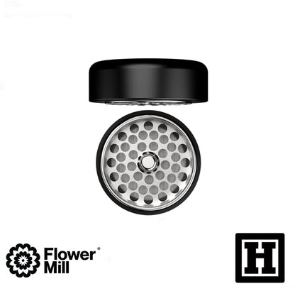 Flower Mill 豪華版 四片式 研磨器「不銹鋼製」