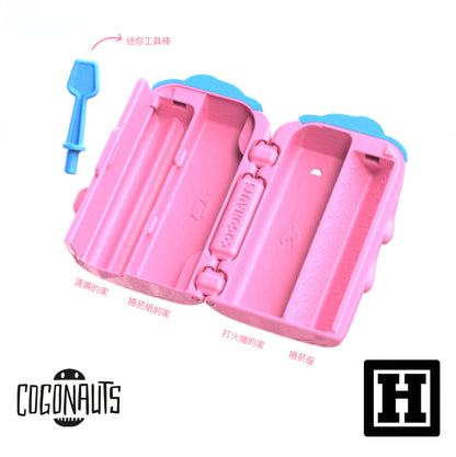 Cogonauts SkupBox 旅行捲菸盒 「草莓雪寶」