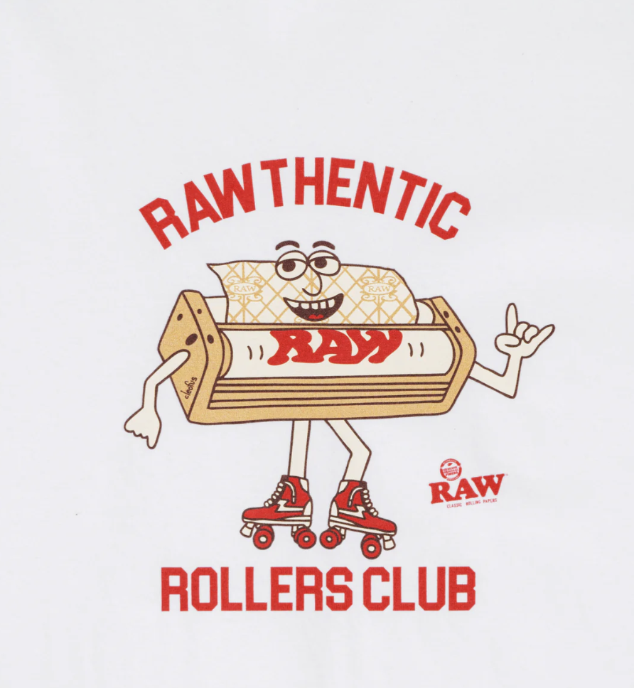 RAW x INTERBREED “ROLLERS CLUB SS Tee” 限量聯名 短袖T恤「日本製」