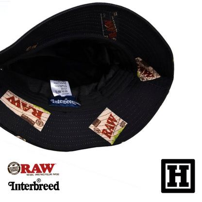 RAW x INTERBREED Bucket Hat 限量聯名 漁夫帽