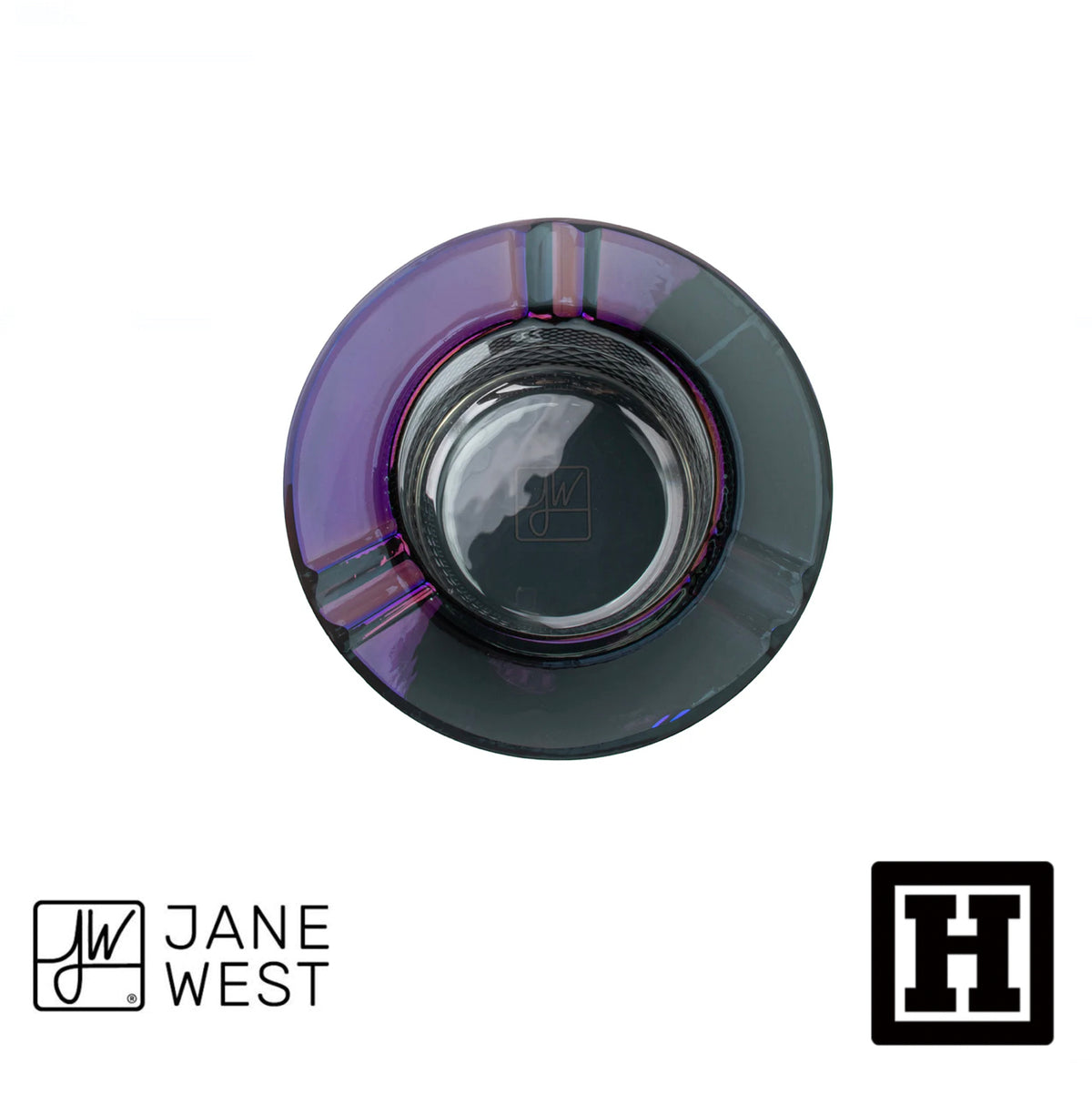 Jane West Twenties Ashtray 美人魚 玻璃煙灰缸
