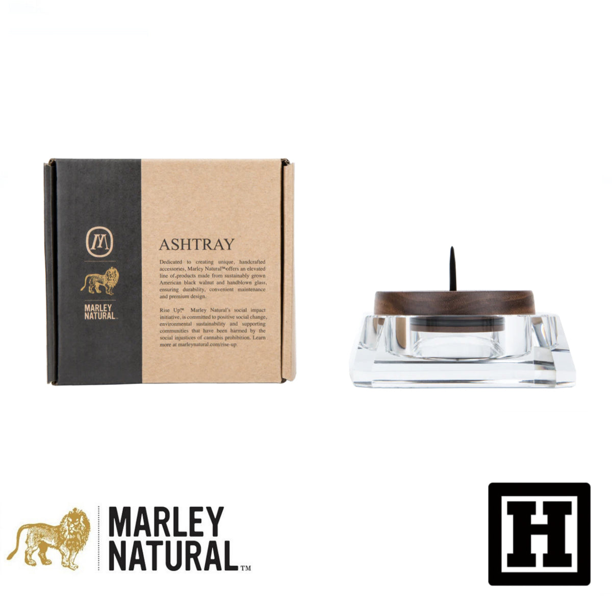 Marley Natural Ashtray 水晶煙灰缸