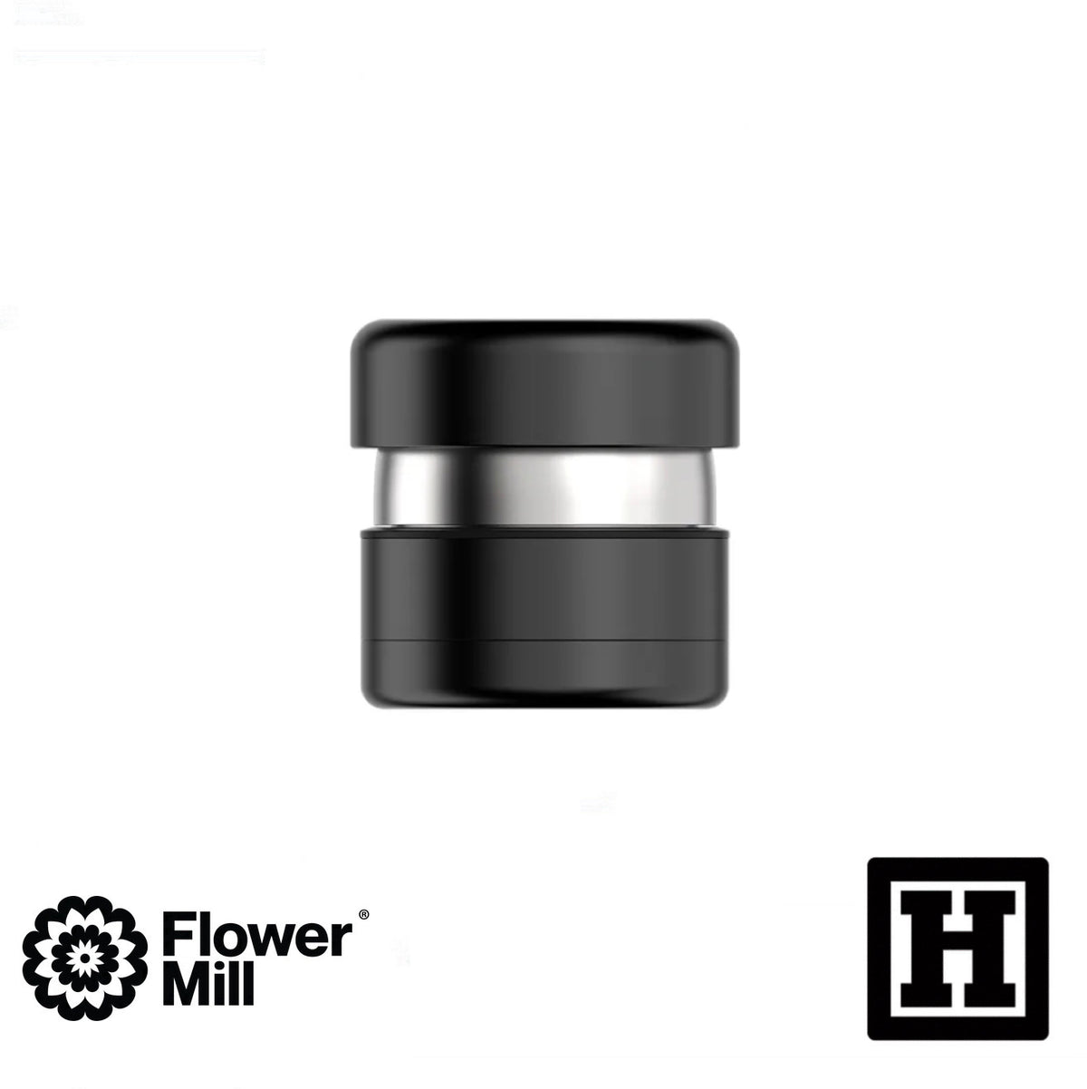 Flower Mill 豪華版 四片式 研磨器「不銹鋼製」