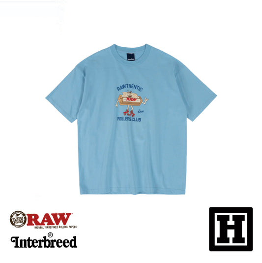 RAW x INTERBREED “ROLLERS CLUB SS Tee” 限量聯名 短袖T恤「日本製」