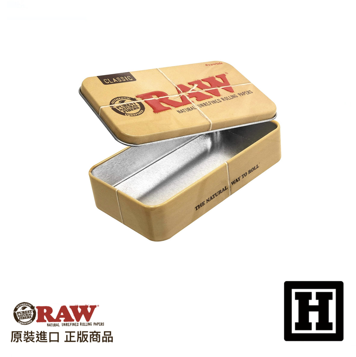 RAW Metal Tin Case 儲存鐵盒