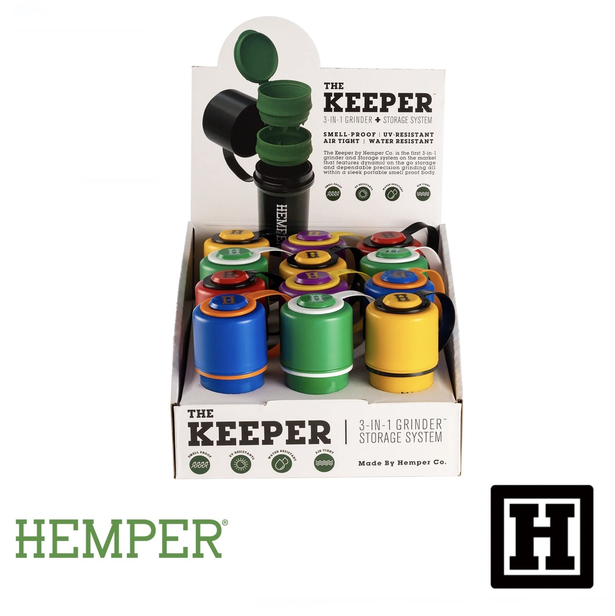HEMPER Keeper 研磨儲存罐