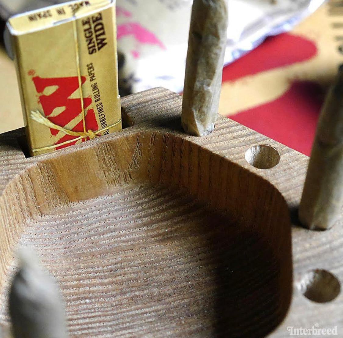 RAW X INTERBREED Ashtray 木製 煙灰缸