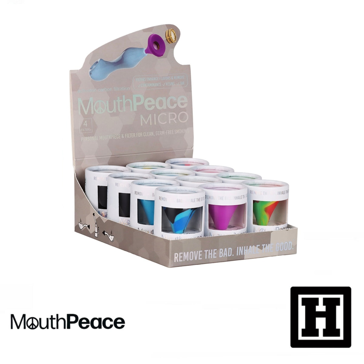 Mouthpeace Micro 活性碳過濾器 「微型」