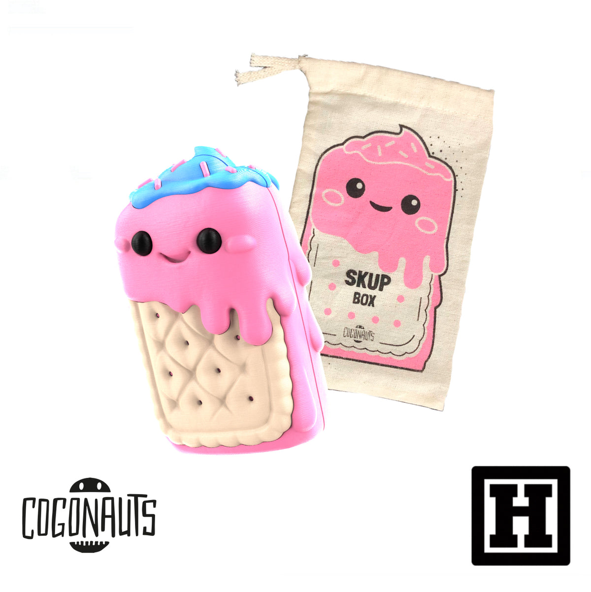 Cogonauts SkupBox 旅行捲菸盒 「草莓雪寶」