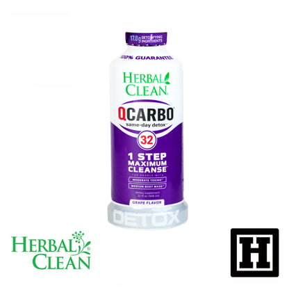 HERBAL CLEAN QCarbo 32oz 空難救星 高階飲料版