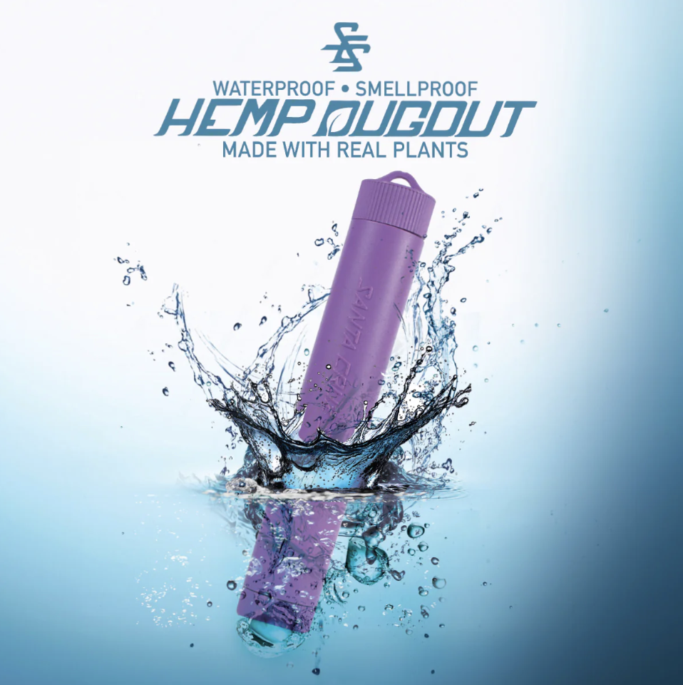 Santa Cruz Hemp Tube Dugout 攜帶型 玻璃菸斗
