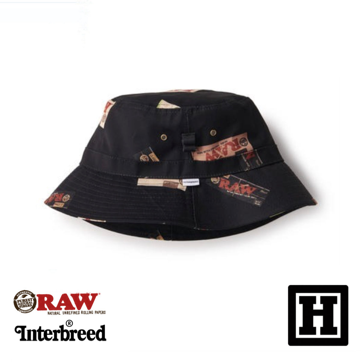 RAW x INTERBREED Bucket Hat 限量聯名 漁夫帽