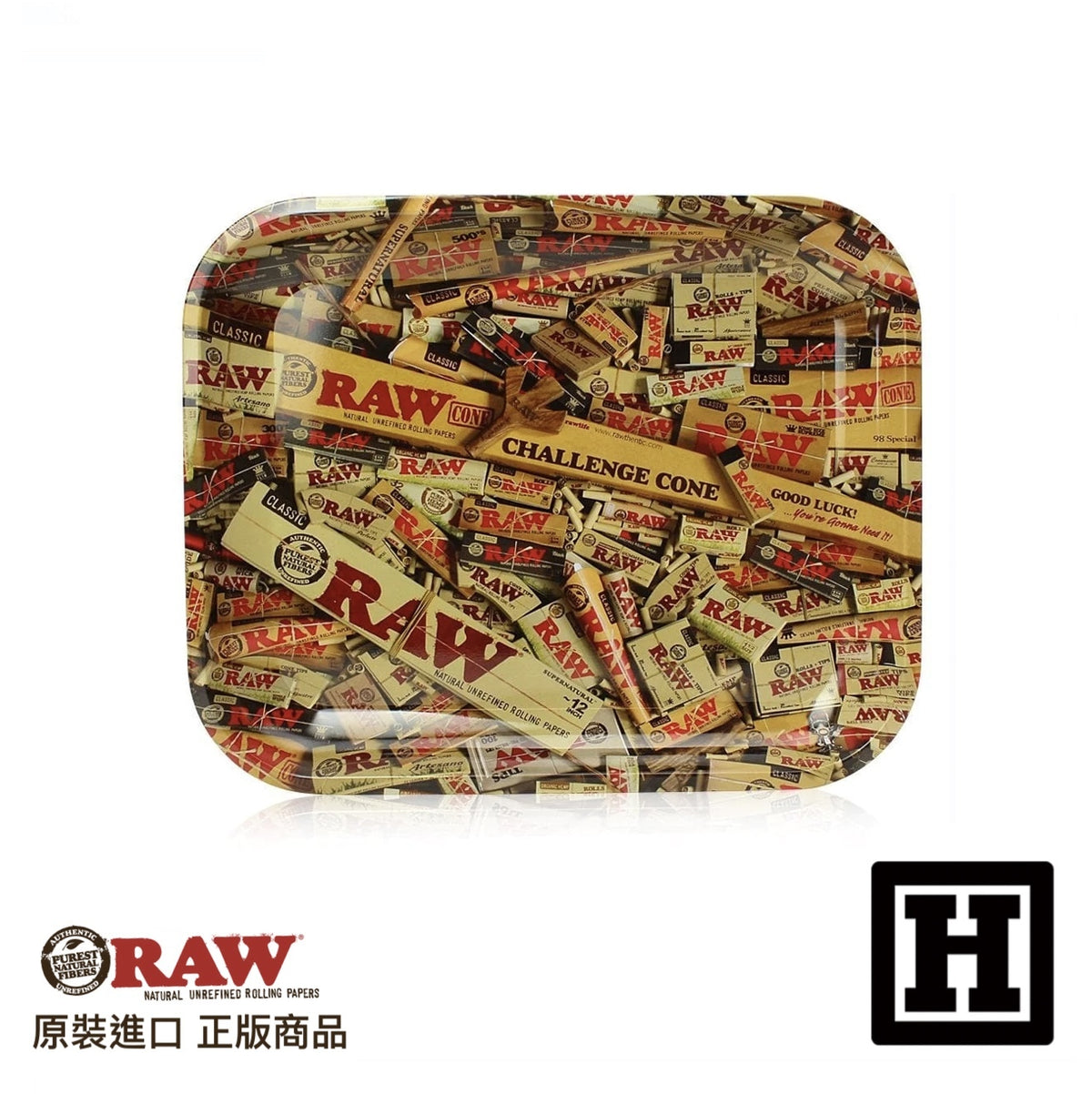 RAW Metal Rolling Tray 金屬捲菸盤 (L)