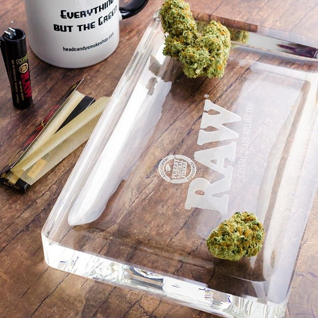 RAW Crystal Tray 水晶捲菸盤 全球限量