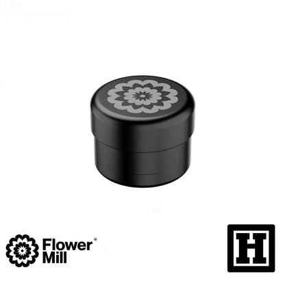 Flower Mill 豪華版 四片式 研磨器「不銹鋼製」