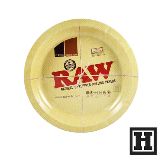 RAW Metal Rolling Tray 圓形捲菸盤