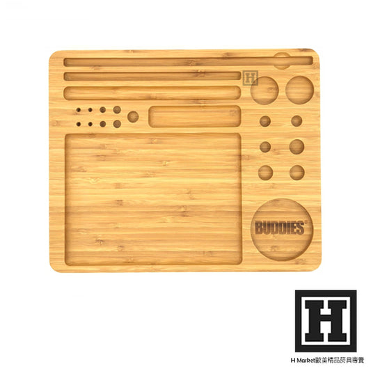 BUDDIES Bamboo Rolling Tray 竹製捲菸盤