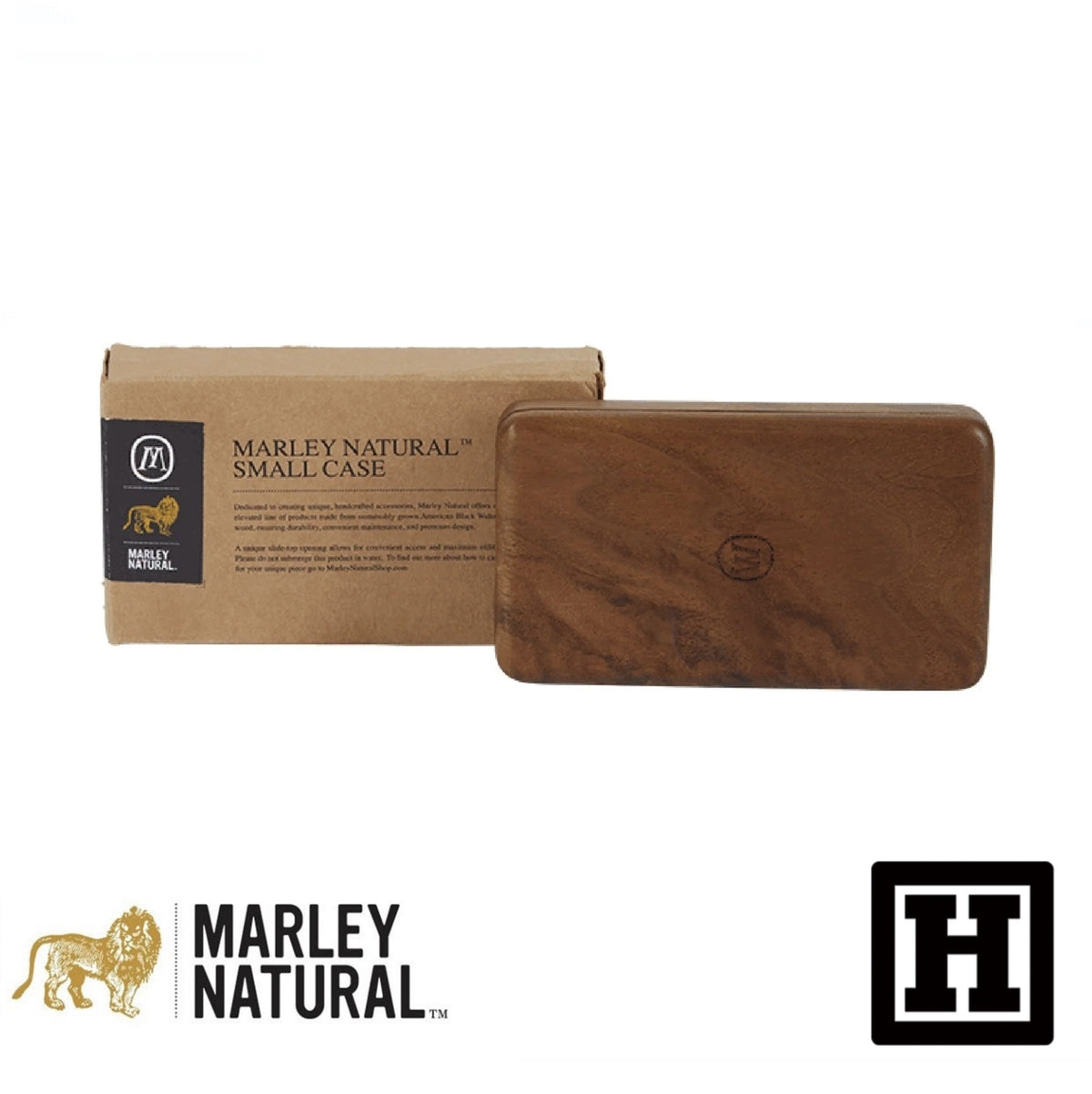 Marley Natural 黑胡桃木 收納盒