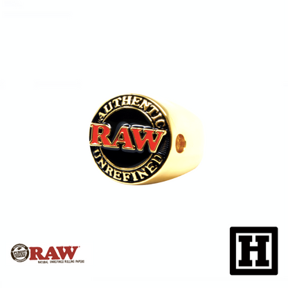 RAW Champing Ring 冠軍金菸戒