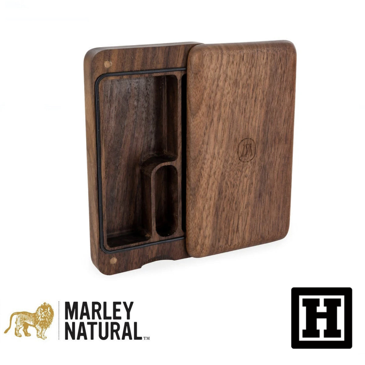 Marley Natural 黑胡桃木 收納盒